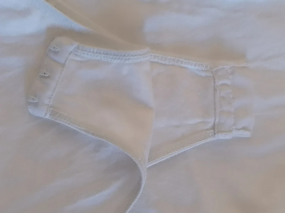 Trachtenbody weiß Body für Dirndl Mills Spitze Stickerei. Gr. 36/38 - Bild 4 von 4