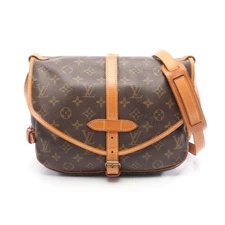 LOUIS VUITTON Saumur 30 Shoulder crossbody Bag M42256 Monogram leather Brown LV