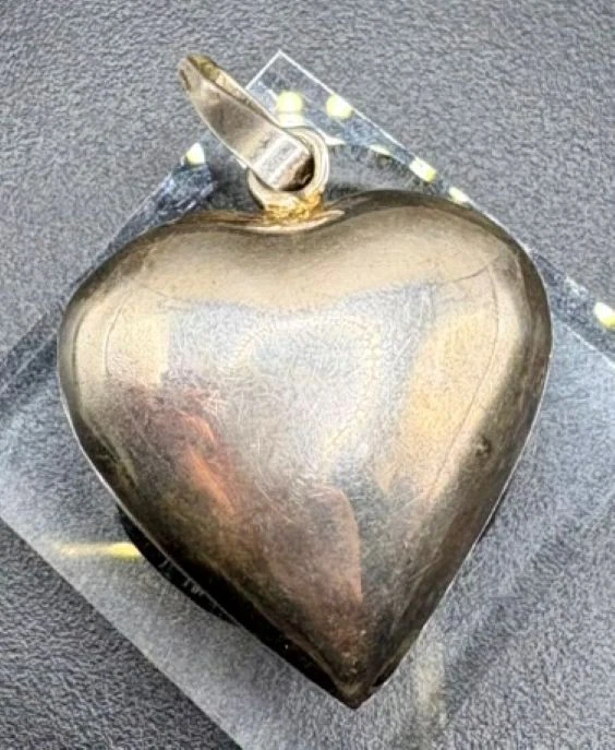 puffy heart pendant products for sale | eBay