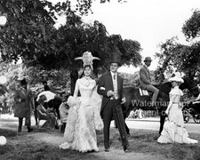 Louis Jourdan, Leslie Caron Photo 8x10 Gigi Movie Scene 1958