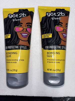 A Lot Of (2) Got2b Glued Bonding Glue For Protective Styles 6 Ounces ￼