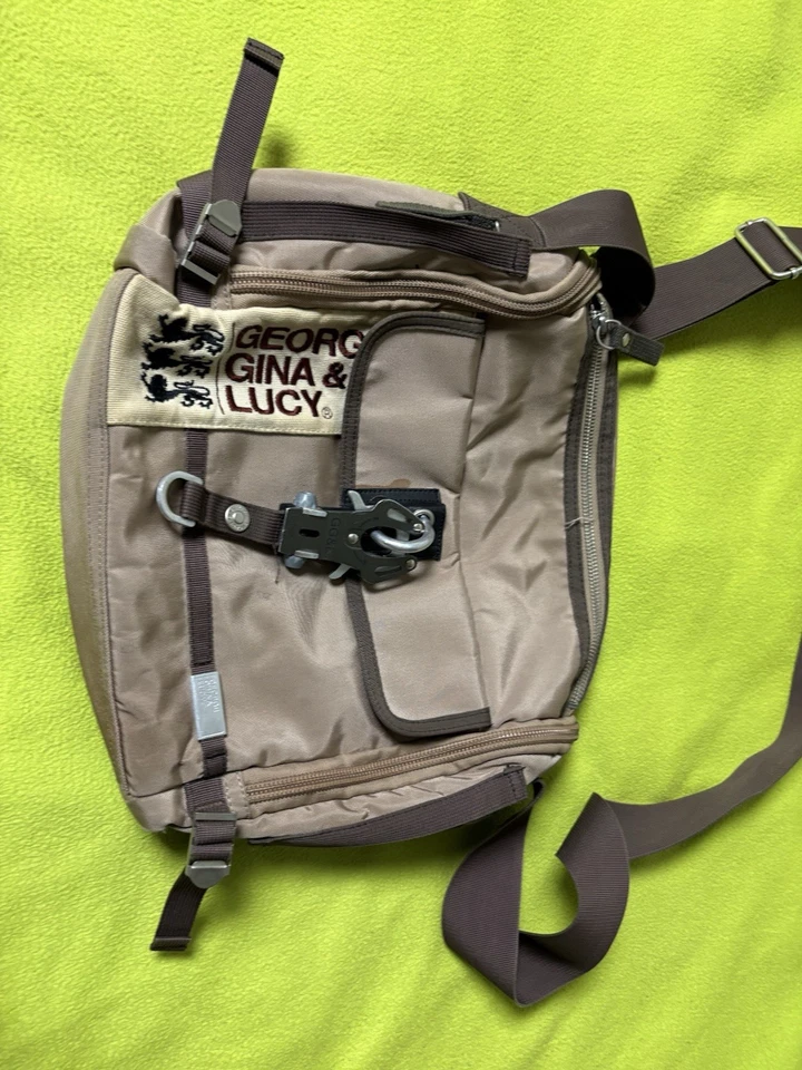 Vintage GGL Mr. Postman George Gina & Lucy Schultertasche - Bild 4 von 4