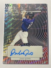 JAKE QUINN 2023 Leaf Perfect Game Nat Showcase Metal Matrix AUTO 1/1 (H3)