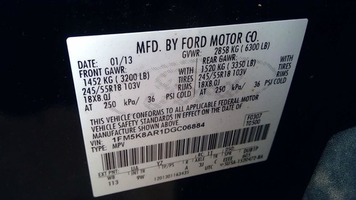 Alternator Fits 13-19 EXPLORER 6699334 - Picture 11 of 12