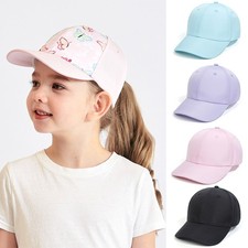 Kids Adjustable Snapback Baseball Cap Sporty Casual Hat For Boys Head Circumfere