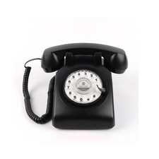 Audio Guest Book Wedding Vintage Phone Birthday - BLACK - CT-8019 - NEW