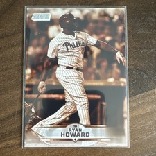 Topps 2025 Stadium Club Sepia Ryan Howard #148 Philadelphia Phillies Baseball