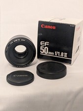 Canon EF 50mm f/1.8 II Standard Lens-For Canon Digital Cameras