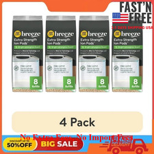  4 pack Purina Tidy Cats Breeze Multi-Cat Extra Strength Ion Cat Litter Box Pad