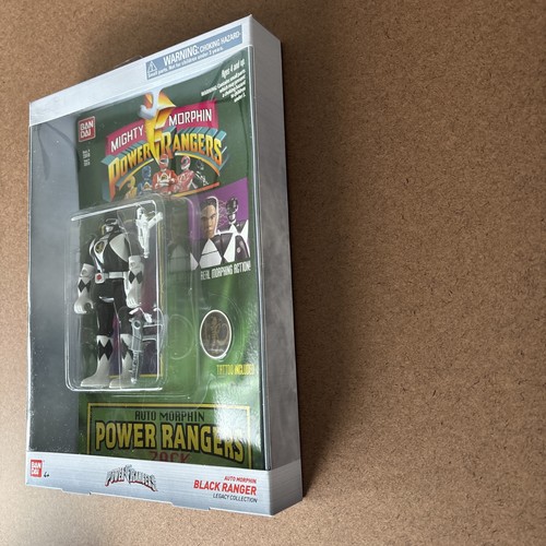 Figura Power Rangers Legacy Collection "Auto Morphin Black Ranger" (2018 NUEVA) - Imagen 9 de 17