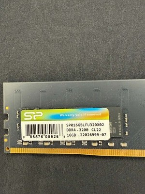 Silicon Power 16GB DDR4-3200 PC Memory Module SP016GBLFU320X02