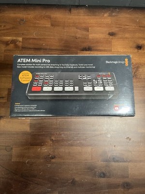 Blackmagic Design ATEM Mini Pro HDMI Live Stream Switcher Brand New