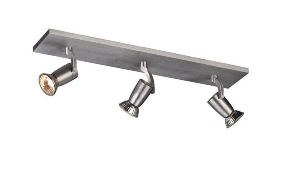 TopSelection Halogen Deckenspot Mistral Deckenleuchte Strahler 3x GU10 Matt - Bild 1 von 1