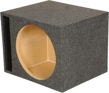 SINGLE 15" PORTED HEAVY-DUTY " MDF SUBWOOFER ENCLOSURE SUB BOX w/ 1" MDF FACE