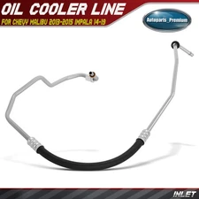 Inlet Transmission Oil Cooler Line for Chevy Malibu 2013-2015 Impala 2014-2019