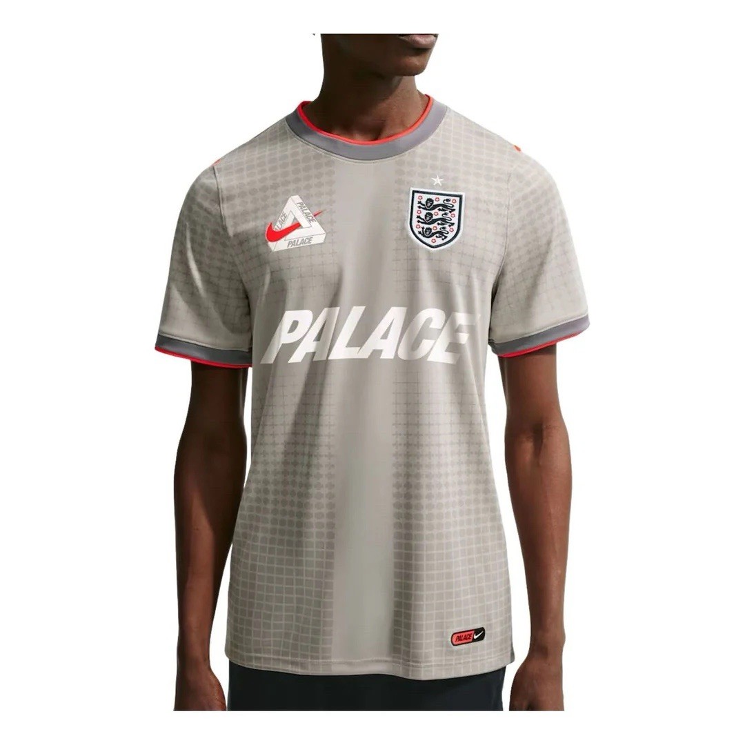 Palace Nike England Dri-FIT Academy Pro Top Jersey Pewter Grey
