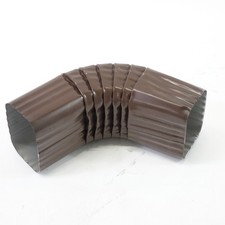 Amerimax Home Products Gutter Front Elbow, Two-by-Three, Brown