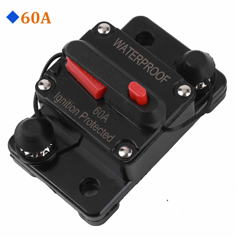 Interruttore Autoprotezione 2 Poli IP67 Fusibile Reset 30-300A/12-48V