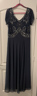 j kara women's cap v-neck beaded dress J Kara Short Formal Dress Sale
