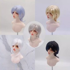1/6 1/4msd 1/3sd Uncle Boy Wig Hair Wolf Tail Cool Wig Anime Wig For Bjd Doll