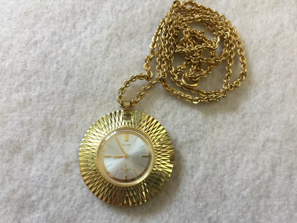 Pendant watches deals ebay