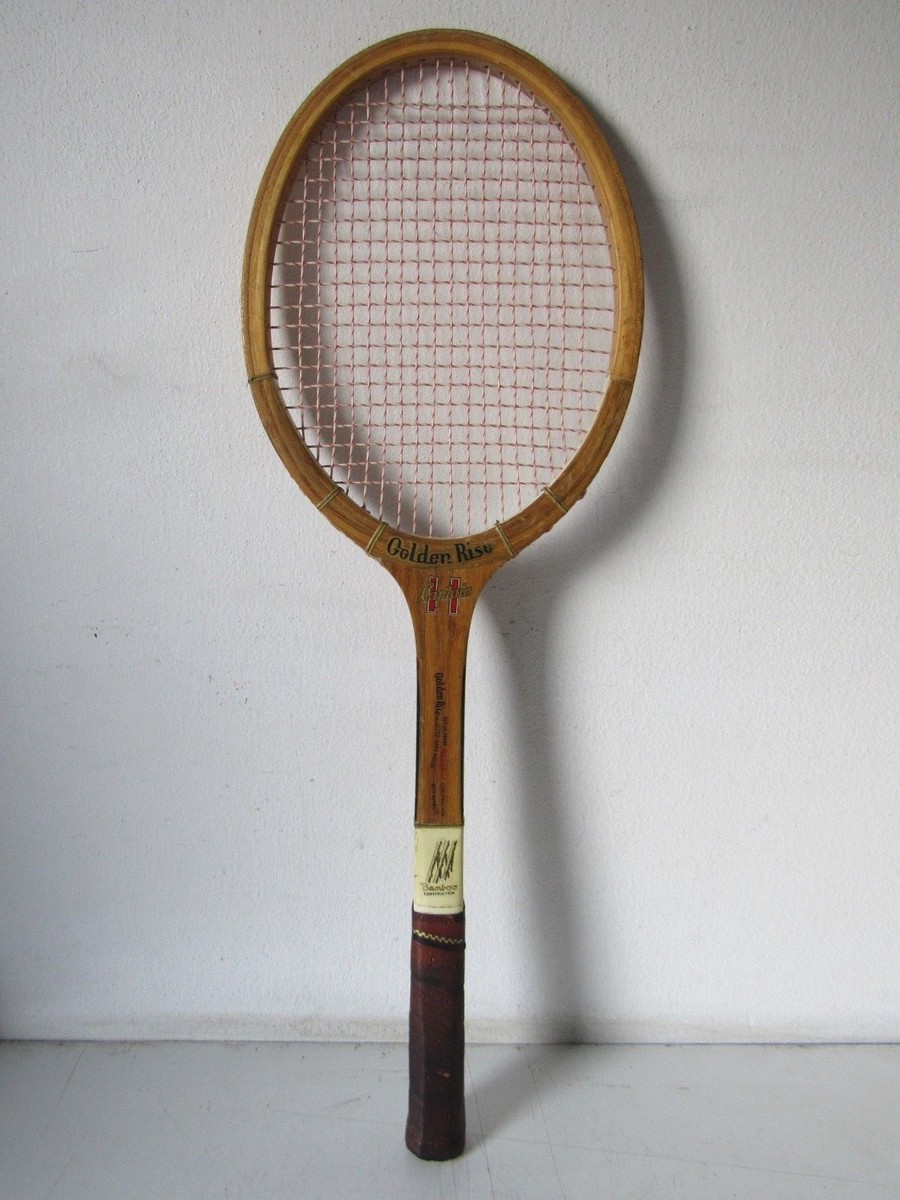 Raquette De Tennis En Bois Vintage – EOLO D'Atalasport – Années 60 – Fabriquée En Italie