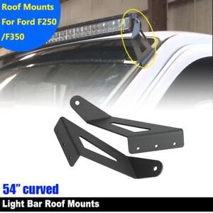 Bumper Mount Bracket+18W For Ford F250/350 Super Duty 22" 1296W LED Light Bar