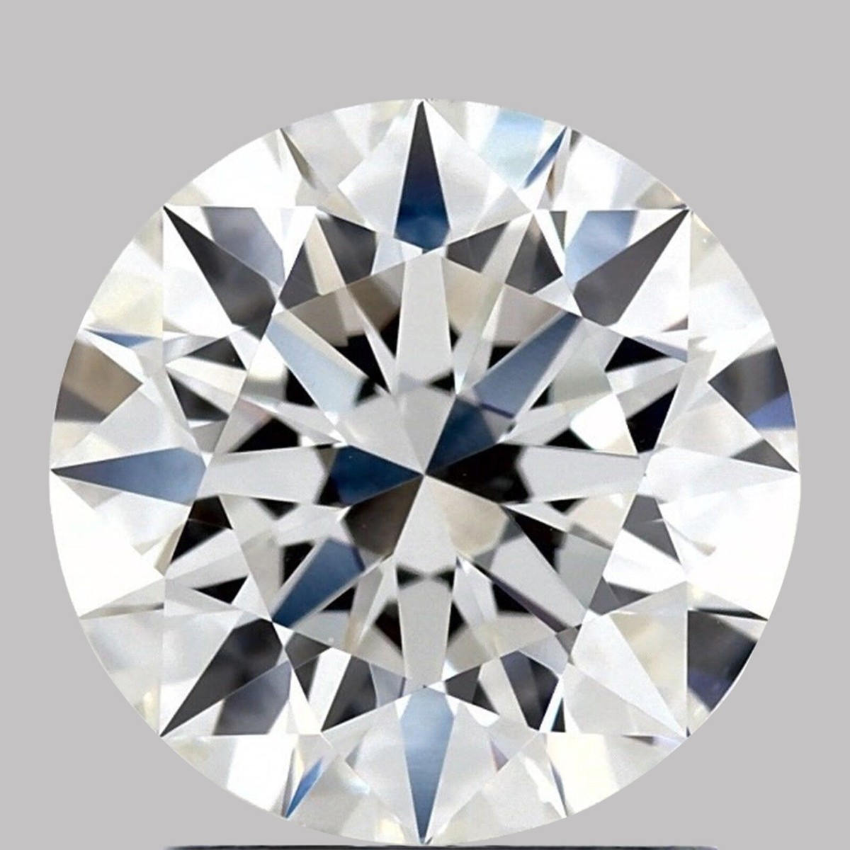 Round Cut F Color, SI1 Clarity Lab Grown CVD Diamond 0.25 Carat | eBay