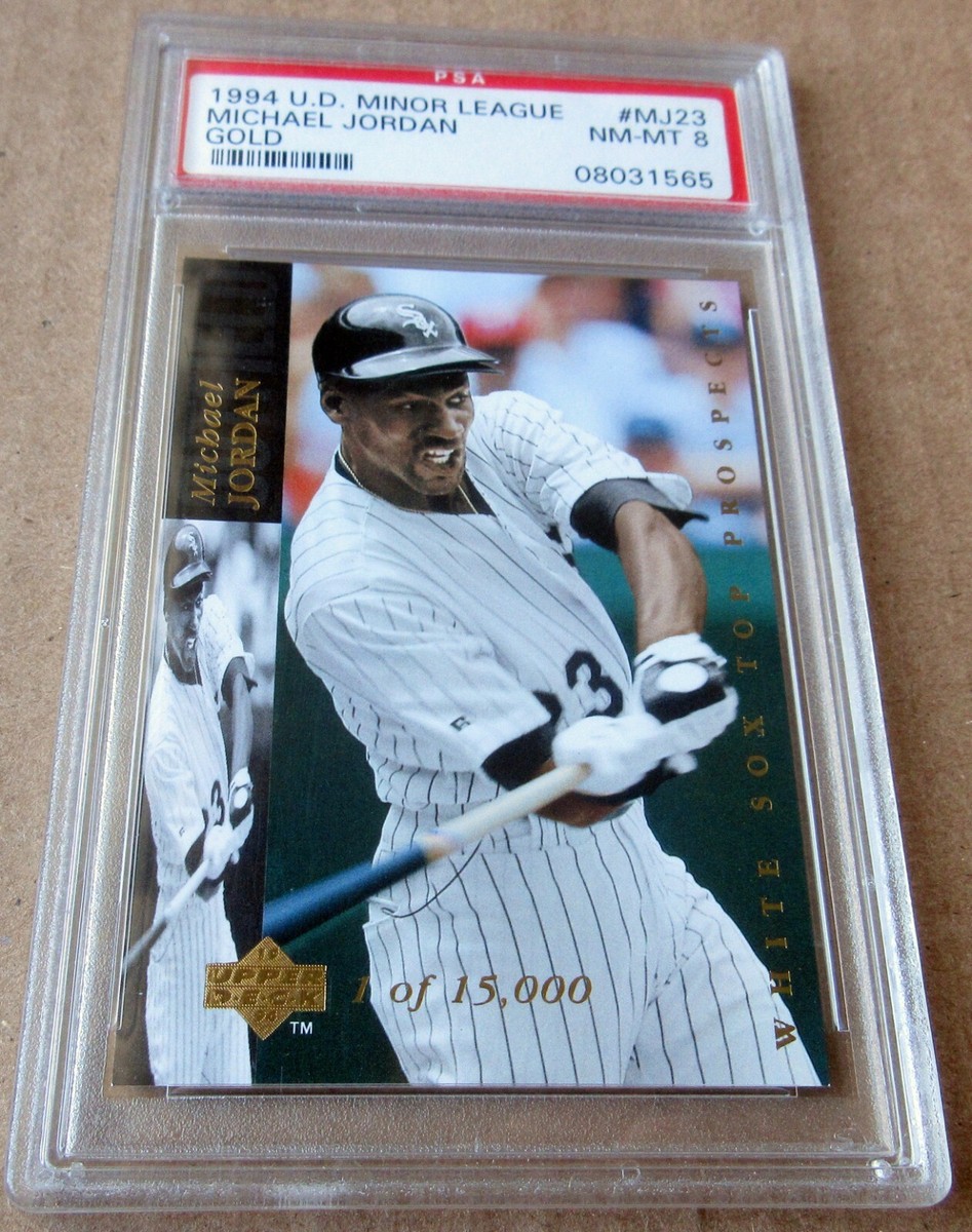 MICHAEL JORDAN 1994 Upper Deck GOLD SP Rookie Card RC 1/15000 PSA 