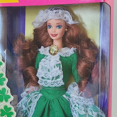 Barbie Irish 12998 Mattel 1994 - Doll World Ireland - Poupée En Boîte - Occasion
