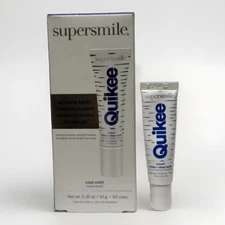 Supersmile Quikee On-The-Go Instant White + Clean Teeth Whitening .35 oz NEW