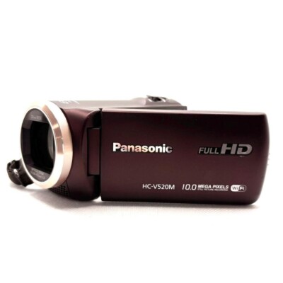 Panasonic HC-V520M Brown Digital HD Video Camera Memory 32GB