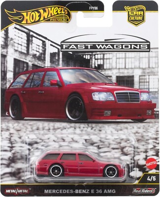 IN HAND 2025 Hot Wheels Car Culture Fast Wagons MERCEDES-BENZ E 36