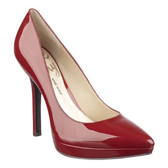 nine west red shoes sale