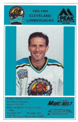激レア 非売品 見本品【CLUB WILD.B 】CD(最安値) 1995-96 Cleveland Lumberjacks (IHL) Dave Baseggio postcard | eBay