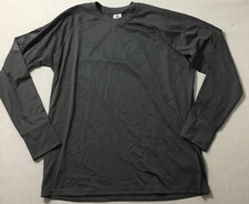 Adidas Men  s Sport Long Sleeve Shirt CY8574 Gray Size L