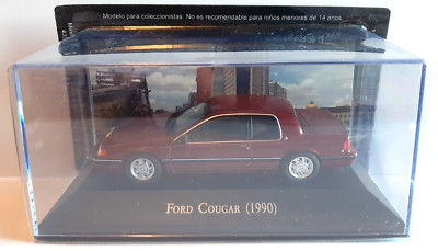 [98] Die Cast Ford Cougar (1990) Grandes Autos Memorablesen México - 1/43