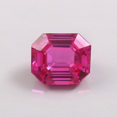AAA 8.60 CT Natürlich Makellos Ceylon Rosa Saphir Strahlender Schnitt Locker