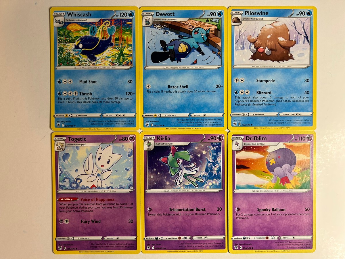 pokemon cards astral radiance card list SWSH10: | Astral Radiance" English Set List