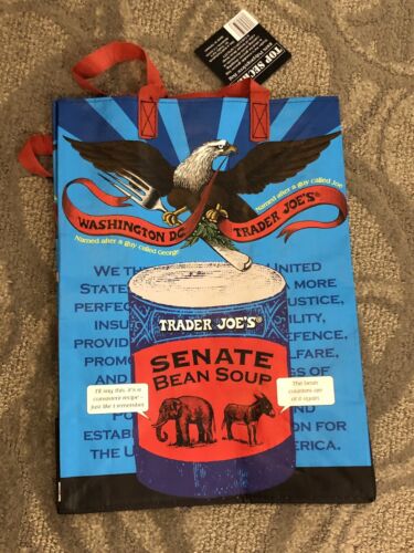 Bolso de Mano de Compras Trader Joe's Tabla de Surf Playa Palmera De Colección Usado Bueno Raro - Imagen 5 de 11