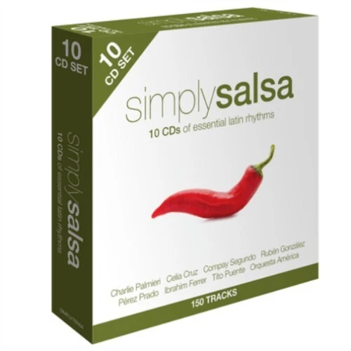 150 SALSA Hits of the 50's & 60's * New 10-CD Boxset * Original Artists, SEECO Foto 3 de 3