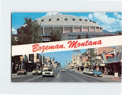#ad Postcard Bozeman Montana USA $3.49