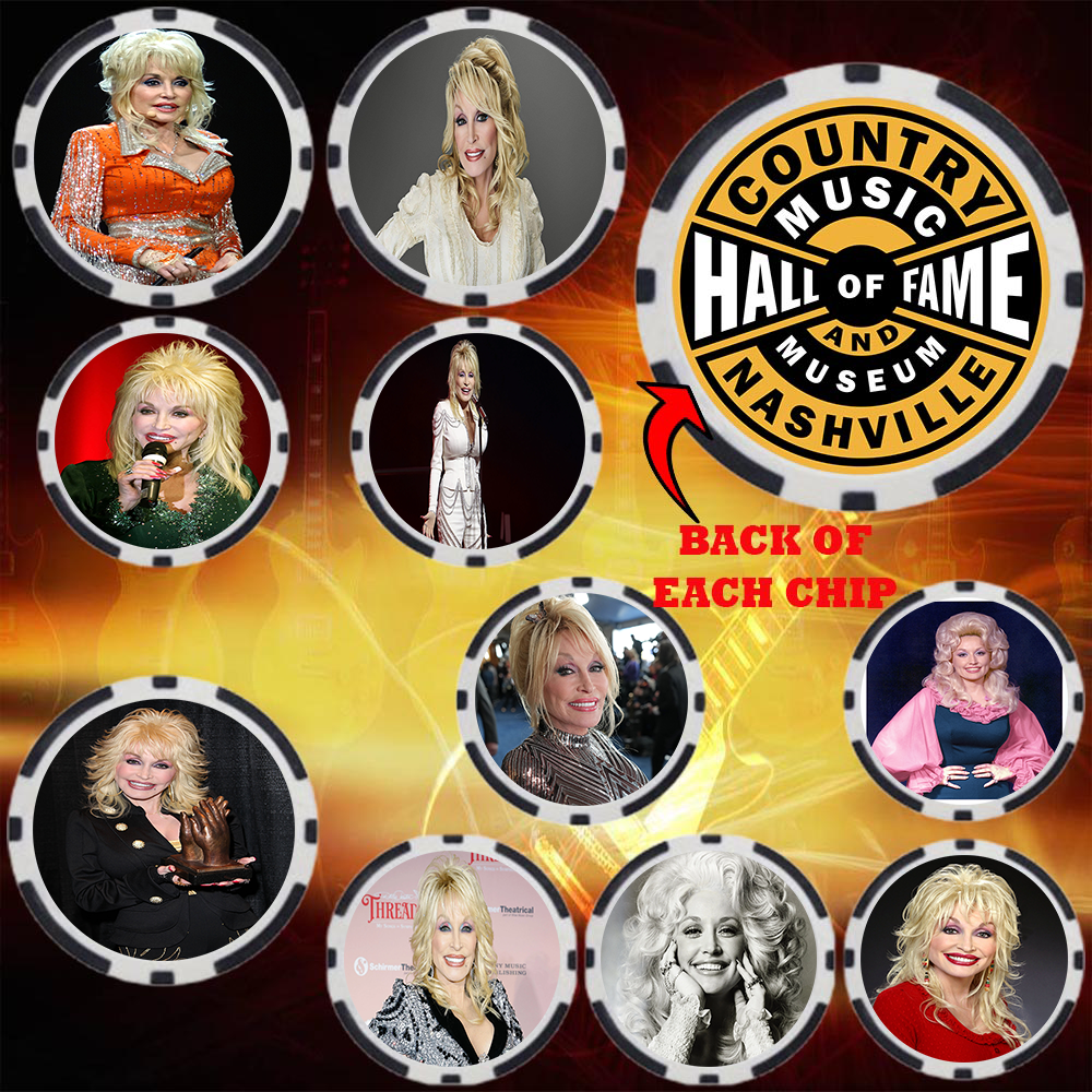 DOLLY PARTON - COUNTRY MUSIC HALL OF FAMER - COLLECTABLE COIN SET