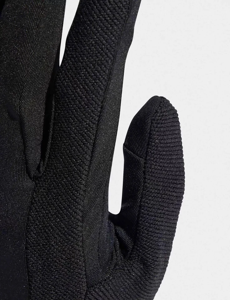 ADIDAS RUNNING GLOVES AEROREADY SLIM LIGHTWEIGHT TOUCH PHONE UNISEX BLACK M L - Image 4 of 4