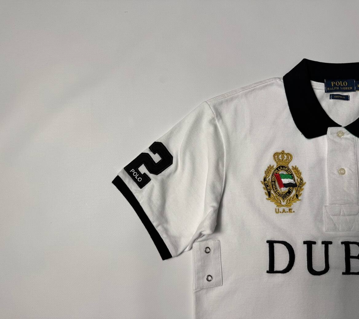 Polo Ralph Lauren DUBAI ポロシャツ 黒 2 Polo Ralph Lauren Dubai #2 Polo Shirt Black Chief Keef - Etsy Israel