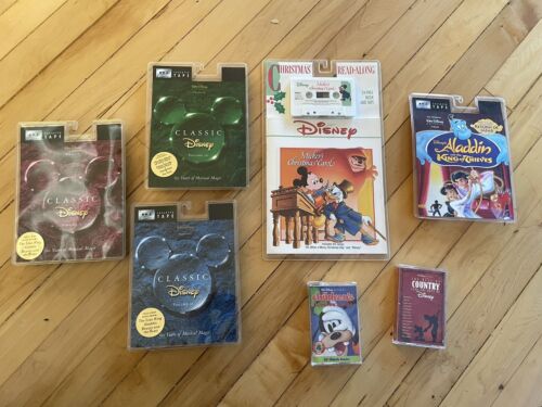 Classic Disney Volume 1-3 + More! Cassette Tape lot Read-a-long + Music Country - Picture 1 of 12