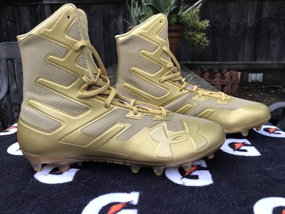 all gold cleats