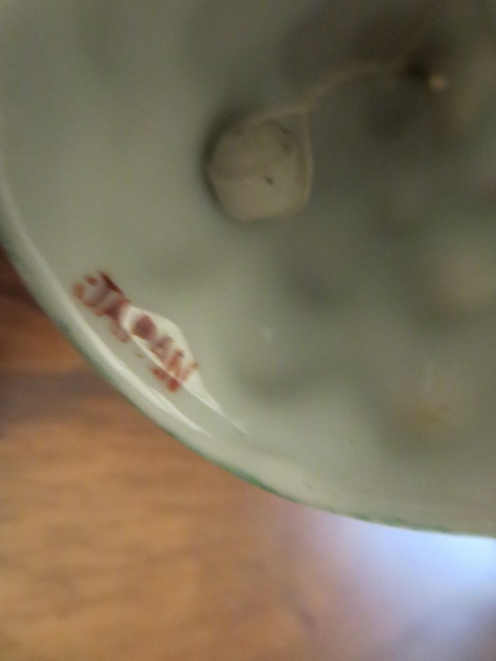 Vintage Christmas Tree Bell Ornament made in Japan Ceramic eBay