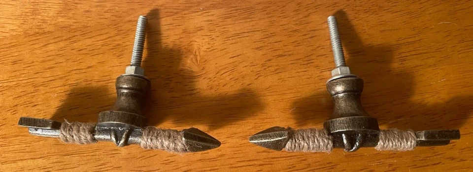 2 Arrow Cabinet Knobs Rustic Cast Iron Drawer Pulls Western Boho Lodge Decor - Image 2 of 4