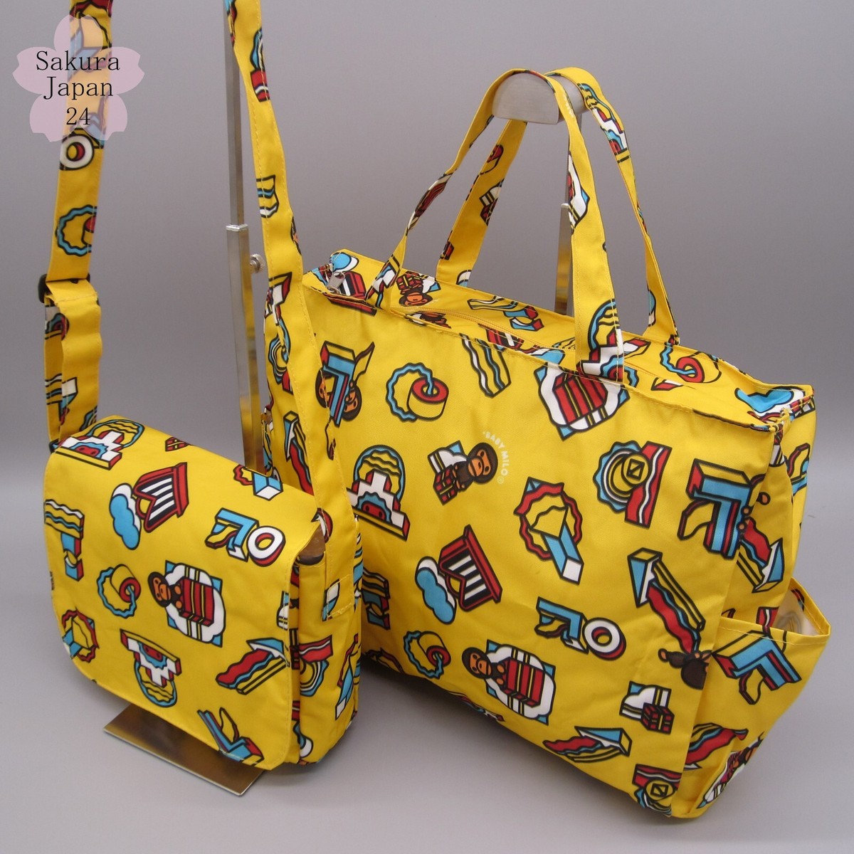 BAPE KIDS BABY MILO ボストンバッグ BAPE KIDS A Bathing Ape Camo Smartphone Bag & MILO Pouch